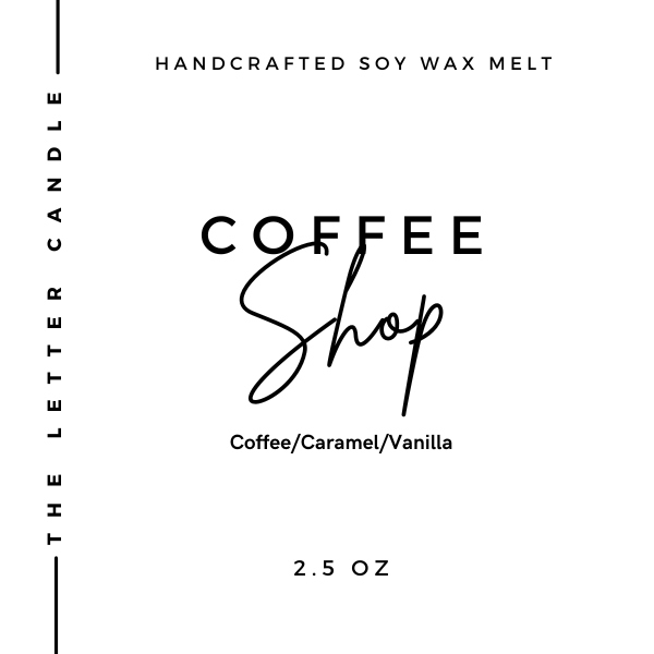 Coffee Shop - Soy Wax Melt 2.5 oz