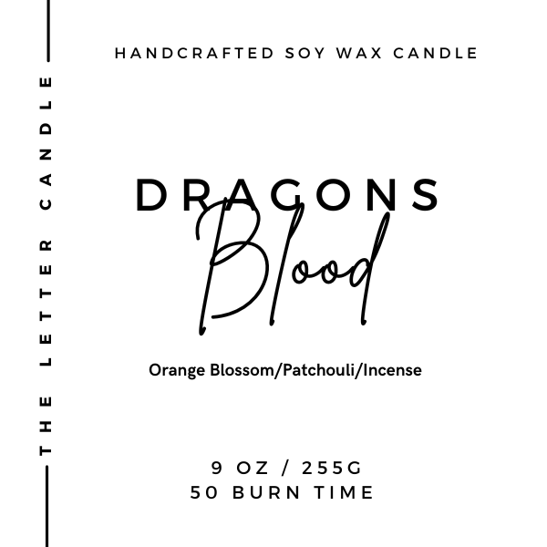 Dragons Blood - Soy Wax Candle