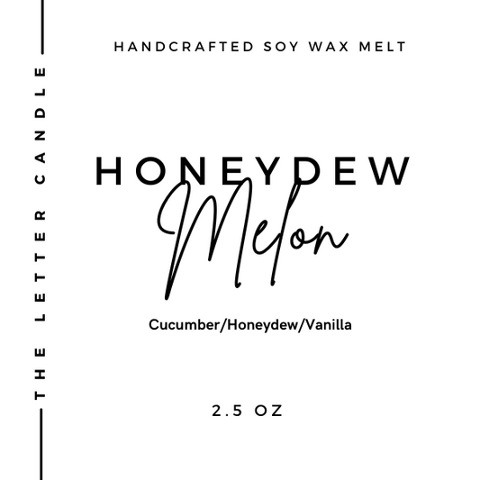 Honeydew Melon - Soy Wax Melt 2.5 oz