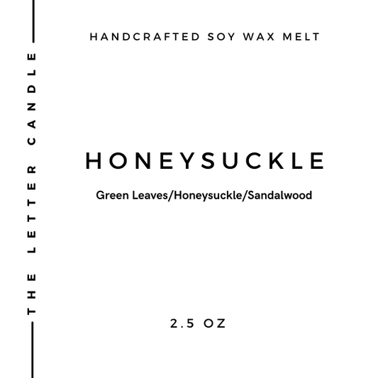 Honeysuckle - Soy Wax Melt 2.5 oz