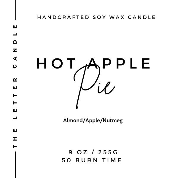 Hot Apple Pie - Soy Wax Candle