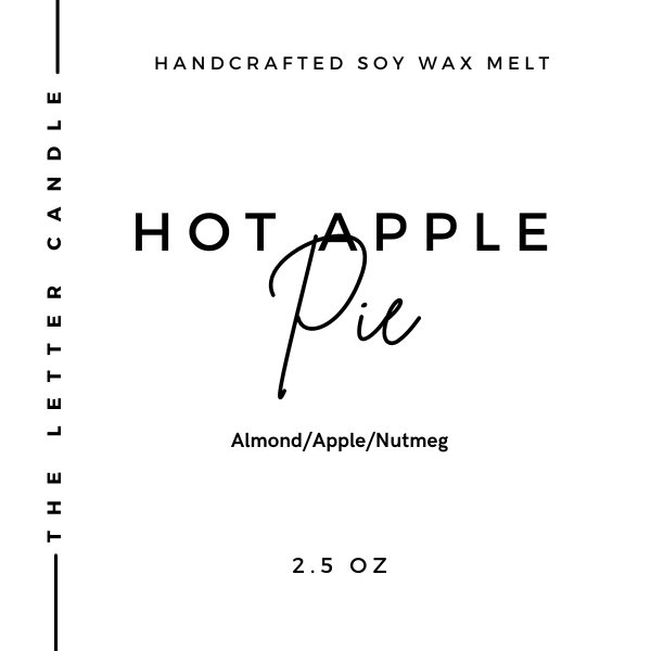 Hot Apple Pie - Soy Wax Melt 2.5 oz