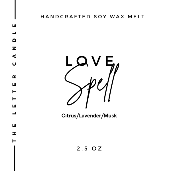 Love Spell - Soy Wax Melt 2.5 oz