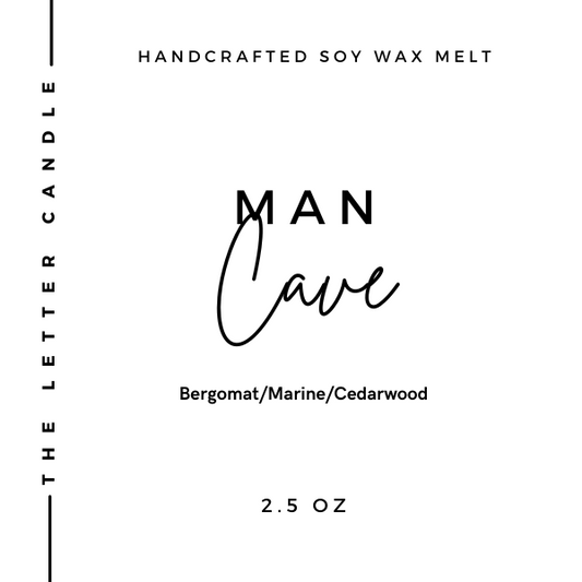 Man Cave - Soy Wax Melt 2.5 oz