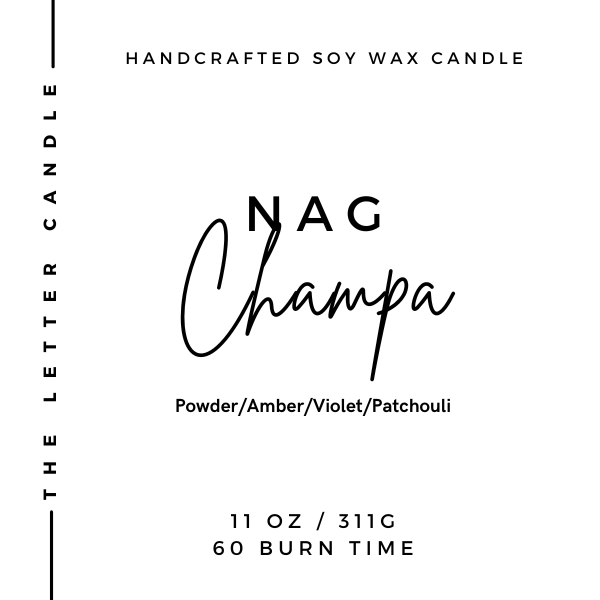 Nag Champa - Soy Wax Candle