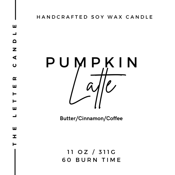 Pumpkin Latte - Soy Wax Candle