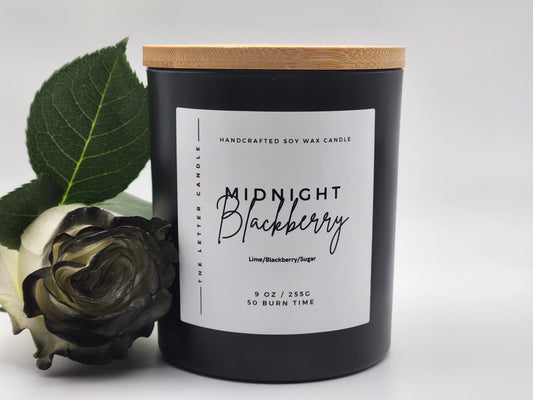 Midnight Blackberry - Soy Wax Candle